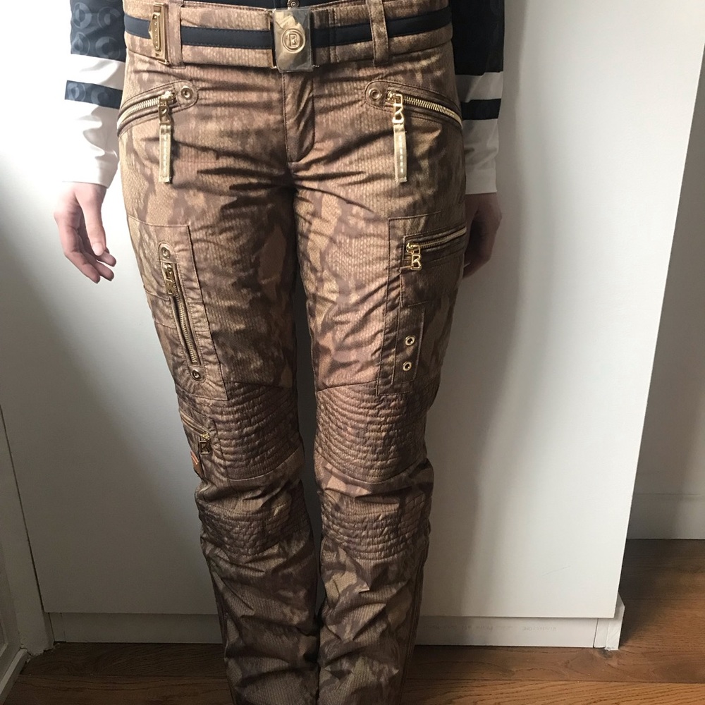 Bogner “Gwenn” Python Print Ski Pants